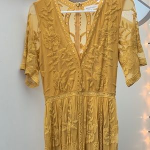 Honey punch maxi dress/romper
